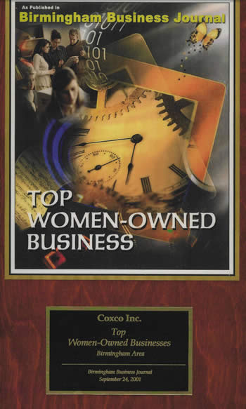 Top Woman-Owned Business Award